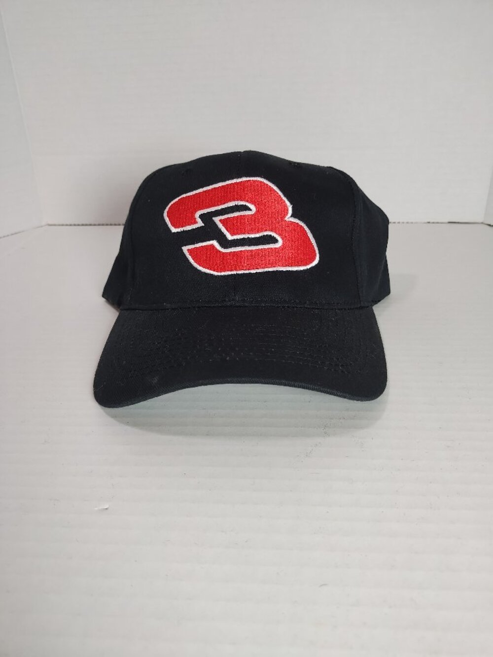 Dale Earnhardt Car Number Red #3 Hat Snapback KC Caps